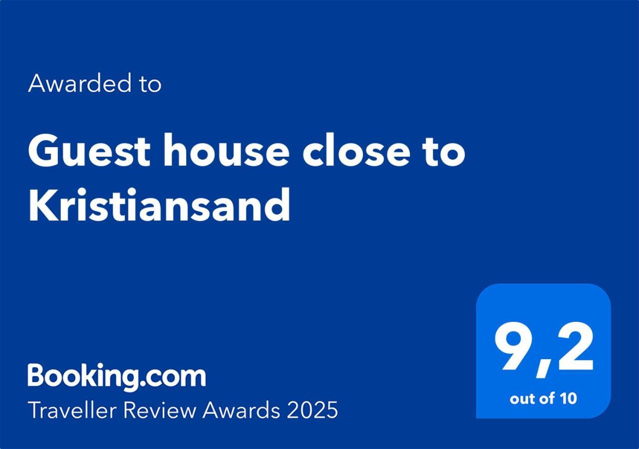 Guest House Close To Kristiansand Eksteriør billede